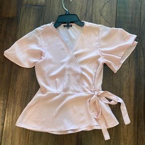 Pink blouse - size s